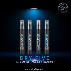 DRY FIVE - Hand Sweat Protection Spray